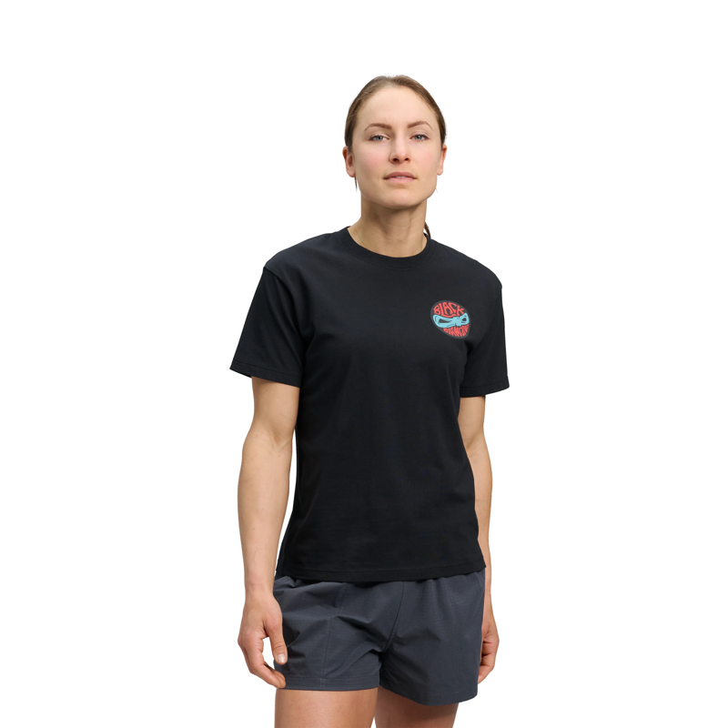 Black Diamond Womens Rope Badge SS T-Shirt Black-1