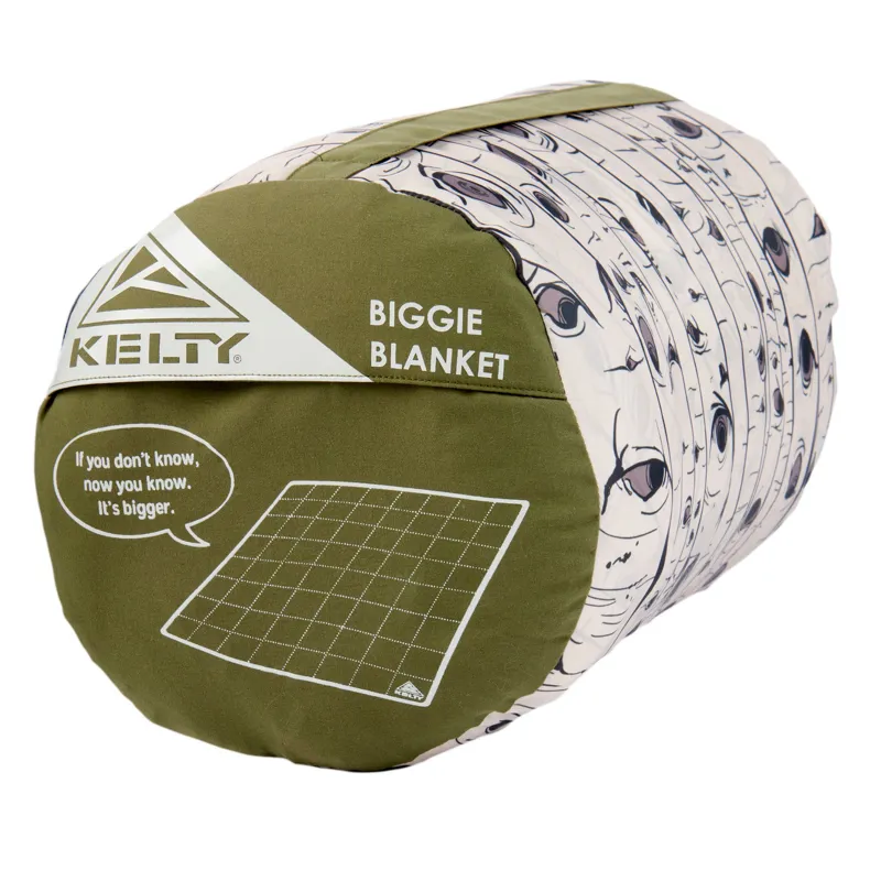 Kelty Biggie Blanket Winter Moss/Aspen Eyes-1