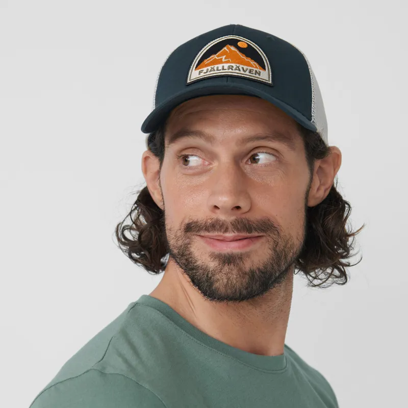 Fjallraven Badge Långtradarkeps Cap Navy-3