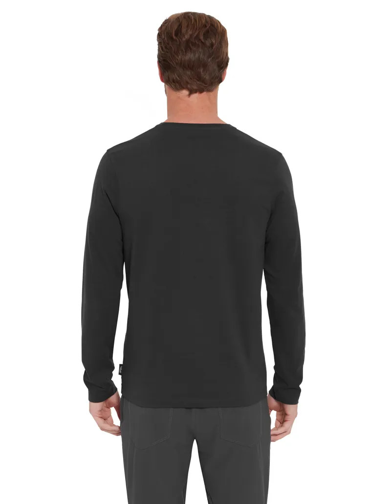 Rab Men's Basecamp Logo Long Sleeve T-Shirt Beluga-3
