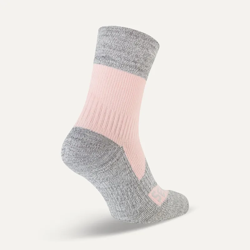 Sealskinz Bircham All Weather Ankle Length Socks Pink-1