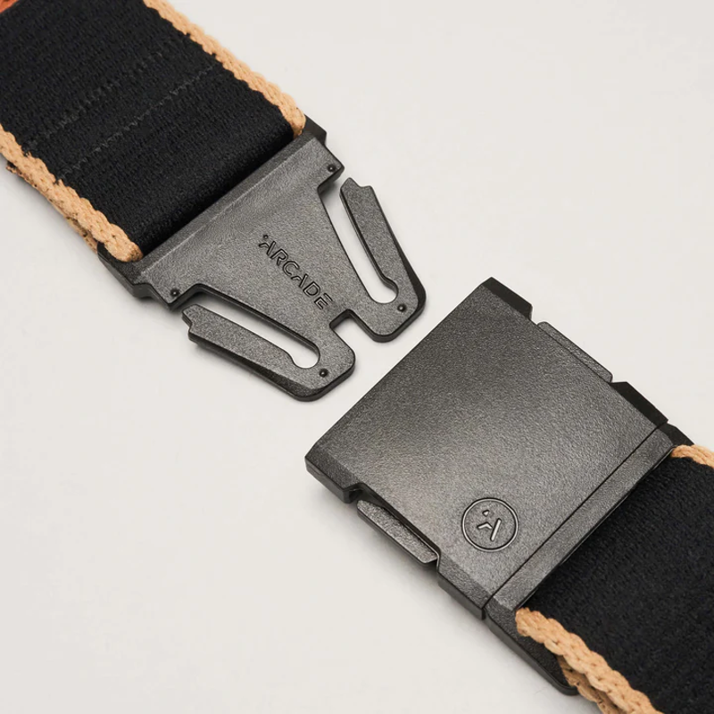 Arcade Belts Blackwood A2 Stretch Belt Black/Sand-2