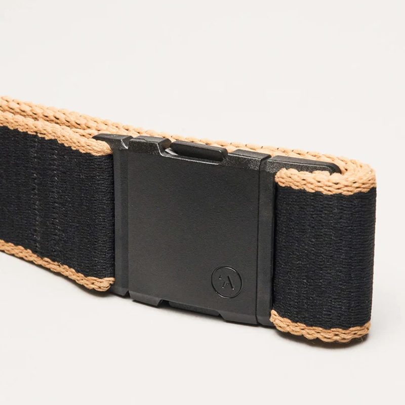 Arcade Belts Blackwood A2 Stretch Belt Black/Sand-1