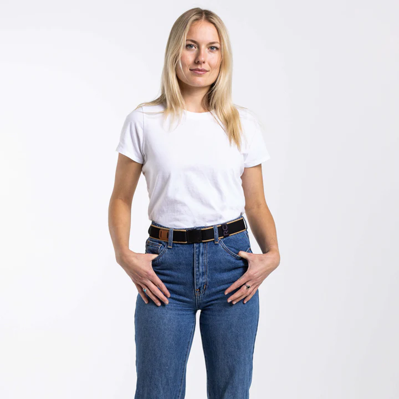 Arcade Belts Blackwood A2 Stretch Belt Black/Sand-4