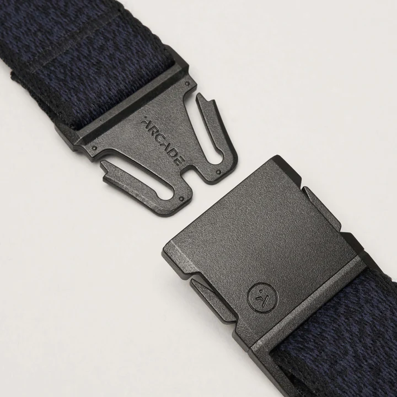 Arcade Belts Blackwood Slim Heather Navy/Black-1