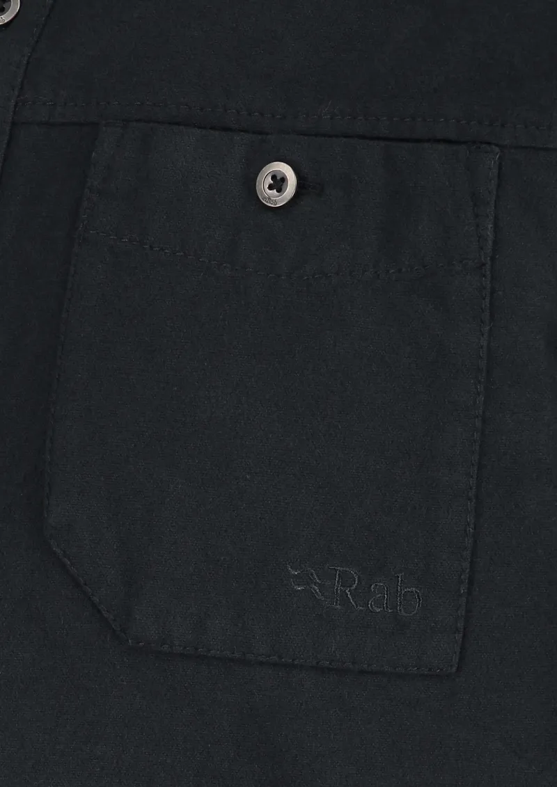Rab Mens Boundary Shirt Ebony-4