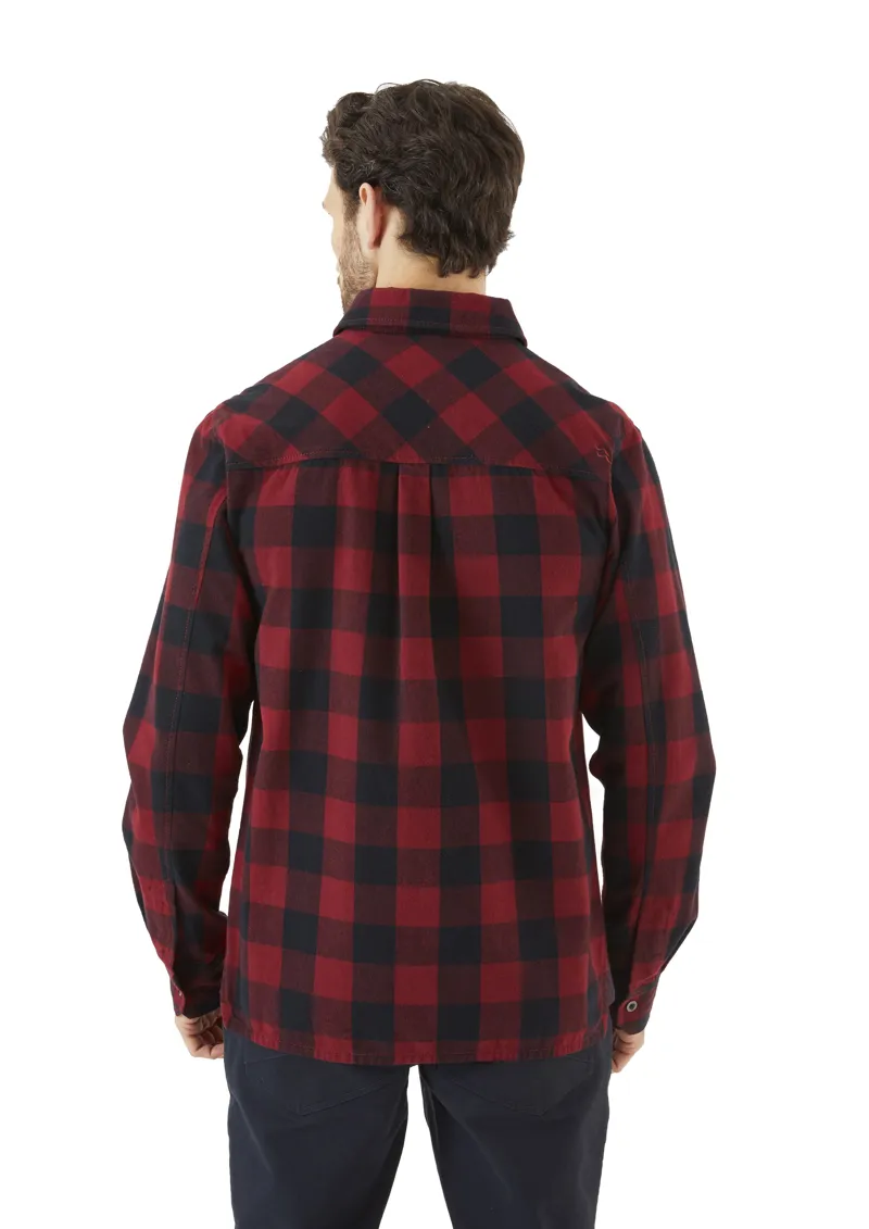 Rab Mens Boundary Shirt Oxblood-3