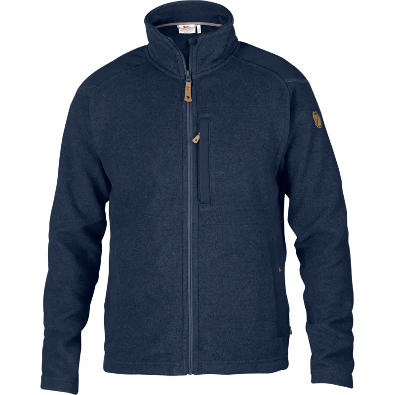 Fjallraven Mens Buck Fleece Dark Navy