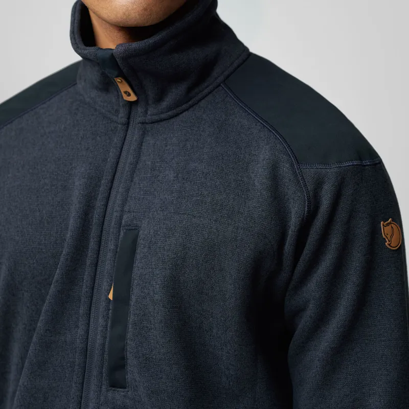Fjallraven Men's Buck Fleece Grey Melange-5