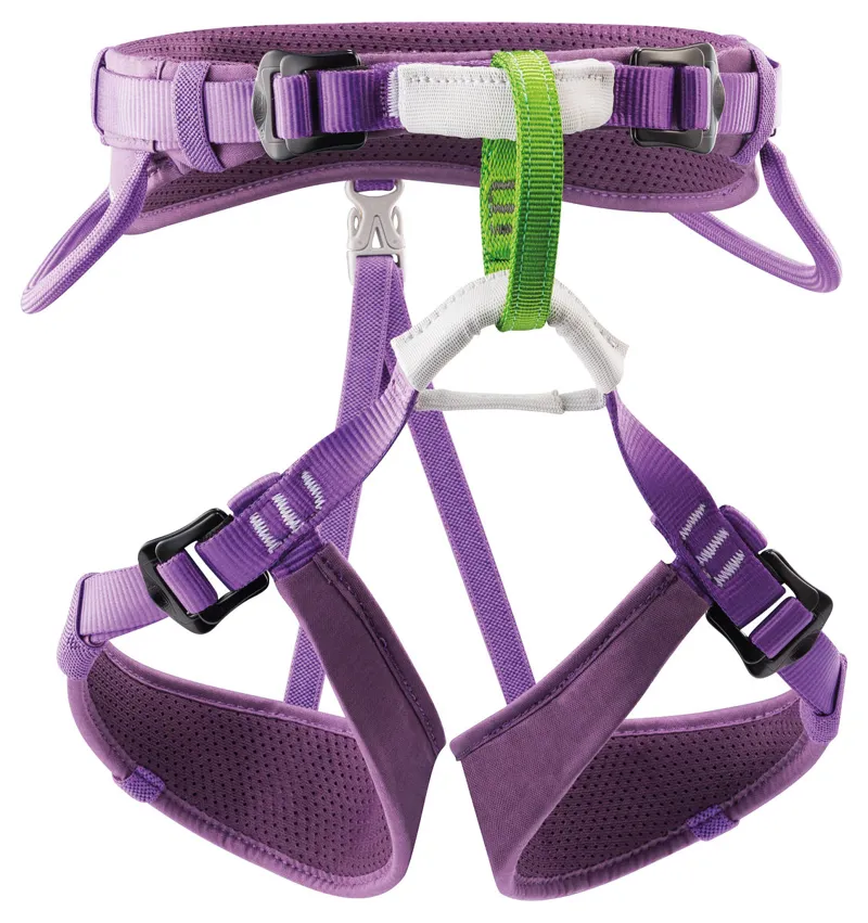 Petzl Macchu Childrens Harness Violet