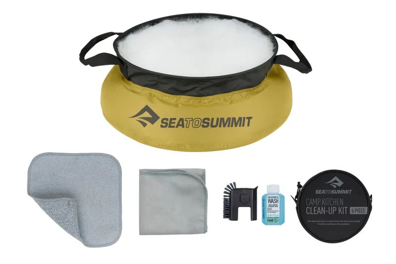 Sea to Summit Camp Kitchen Clean-Up Kit 6 Pc