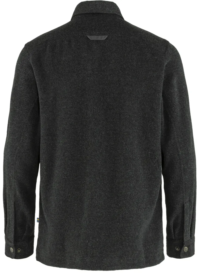 Fjallraven Mens Canada Shirt Solid Dark Grey-1