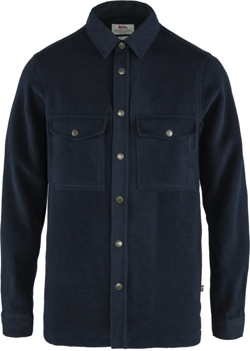 Fjallraven Mens Canada Shirt Solid Night Sky