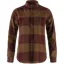 Fjallraven Womens Canada Shirt Autumn Leaf/Bordeaux Red