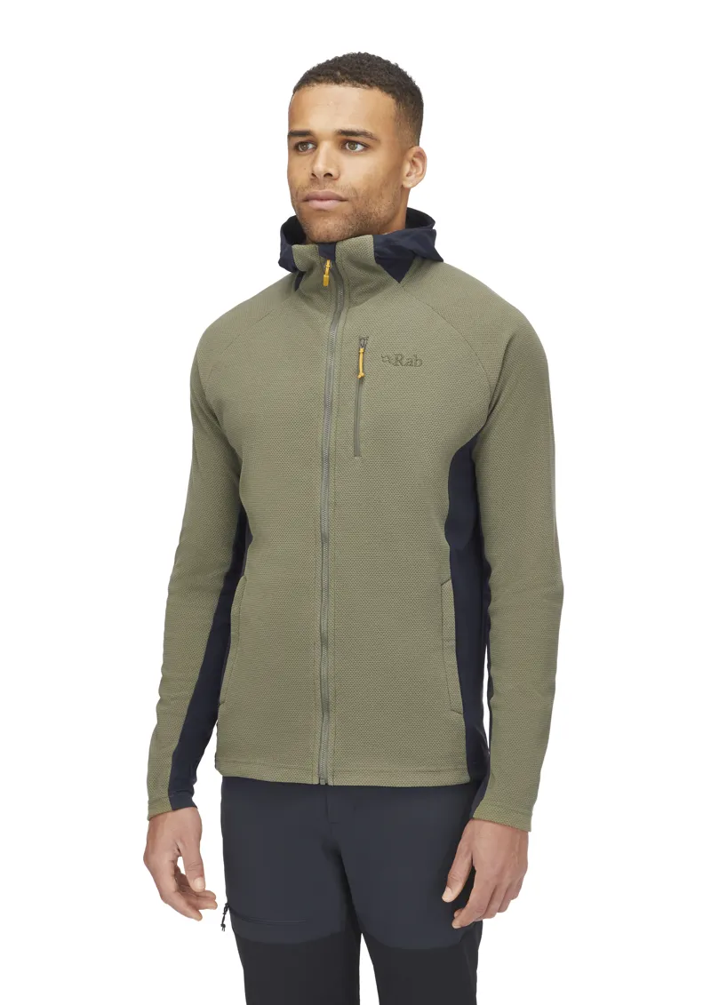 Rab Mens Capacitor Hoody Light Khaki-4