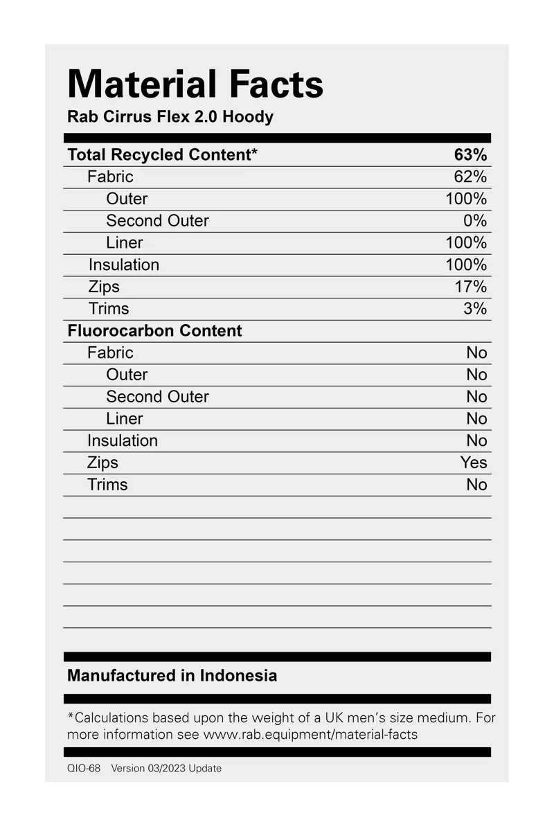 Rab Mens Cirrus Flex 2.0 Hoody Sunset-4