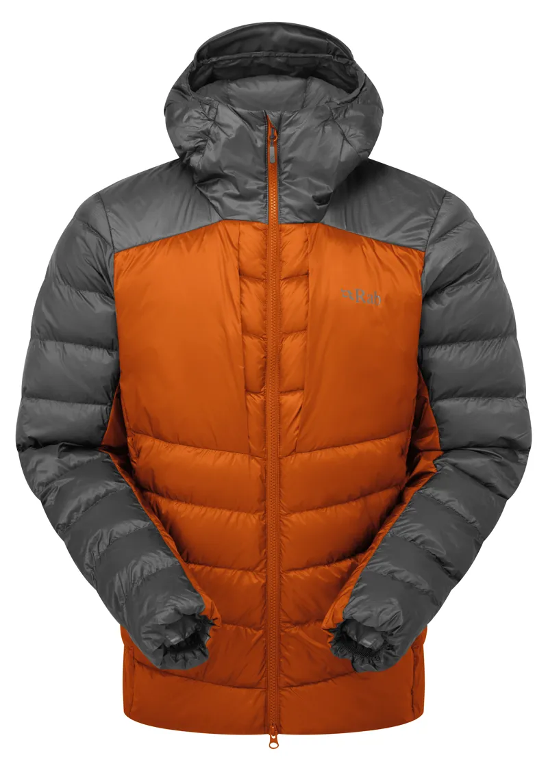 Rab Men's Cirrus Ultra Hoody Graphene/ Marmalade