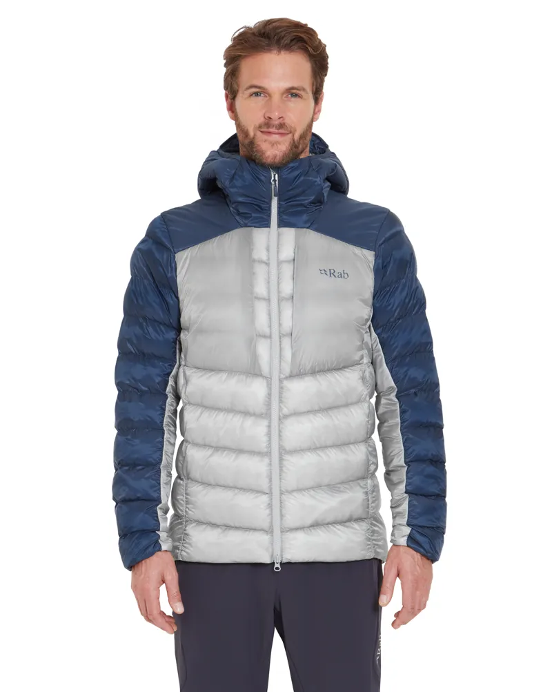 Rab Men's Cirrus Ultra Hoody Tempest Blue/Light Zinc-2