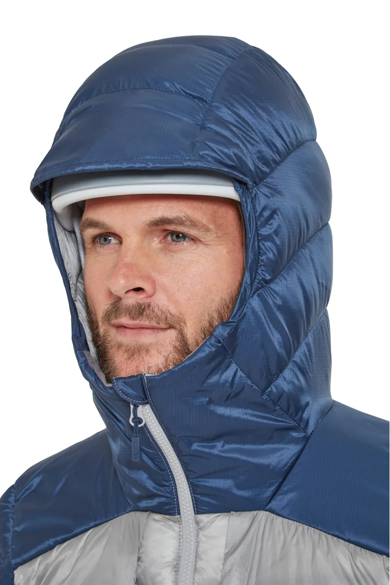 Rab Men's Cirrus Ultra Hoody Tempest Blue/Light Zinc-5