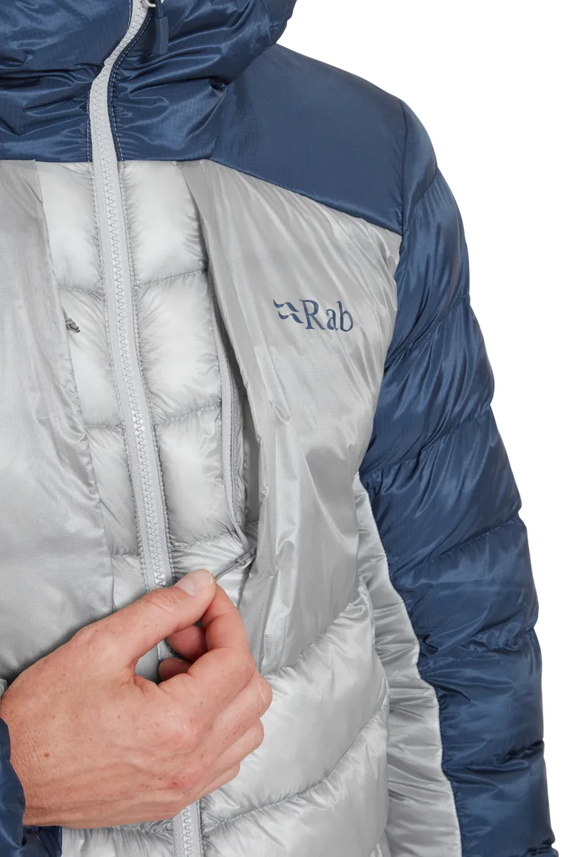 Rab Men's Cirrus Ultra Hoody Tempest Blue/Light Zinc-7