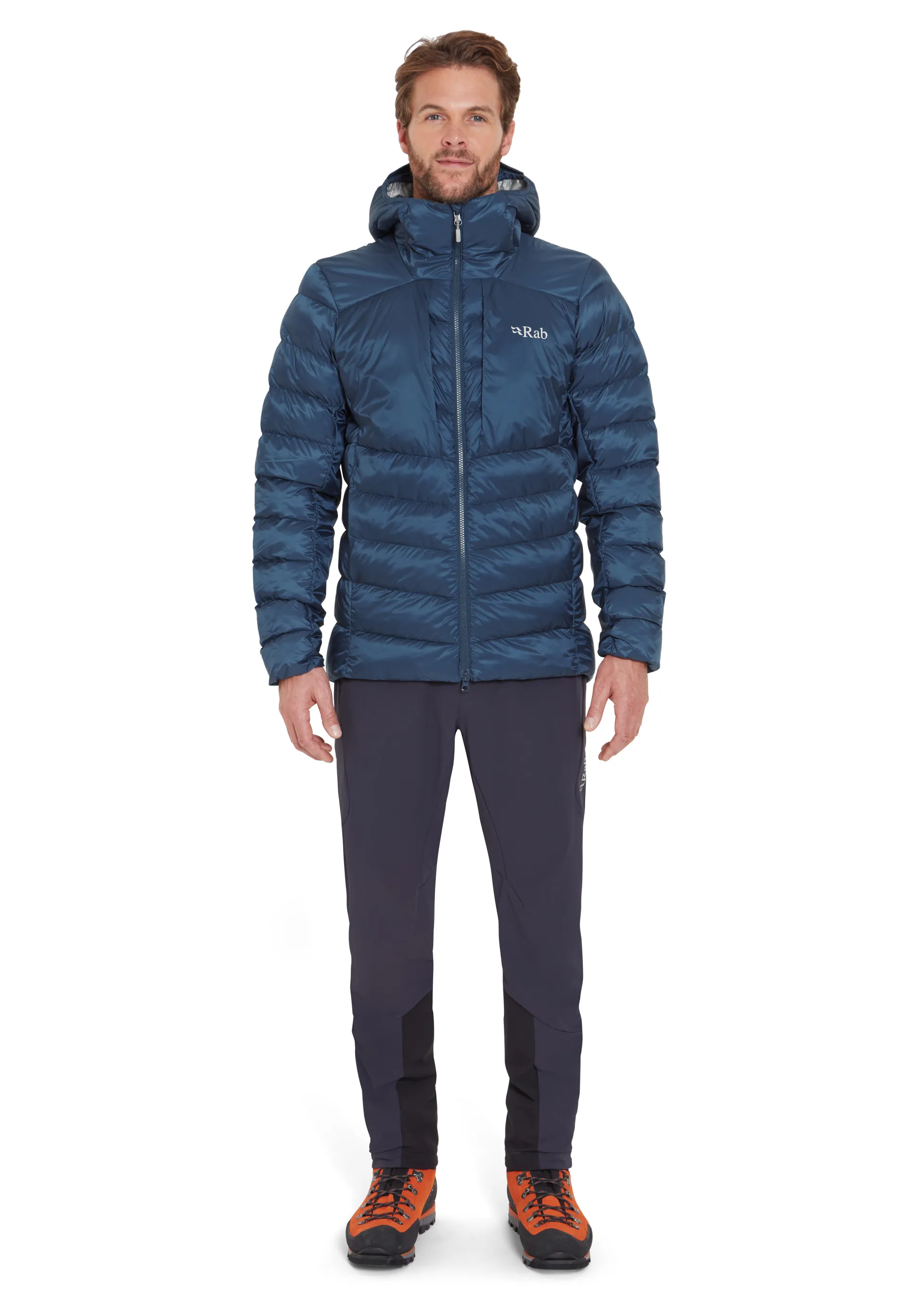 Tempest Blue Rab Cirrus Vest Mens Rab Men's Cirrus Ultra Hoody