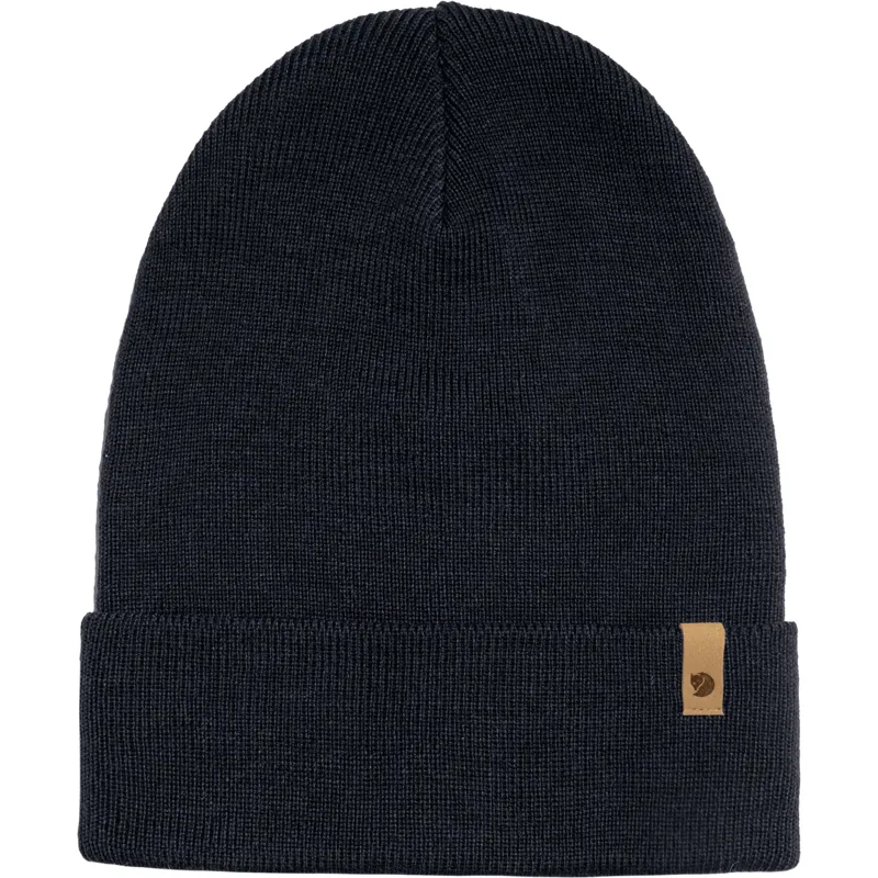 Fjallraven Classic Knit Hat Dark Navy