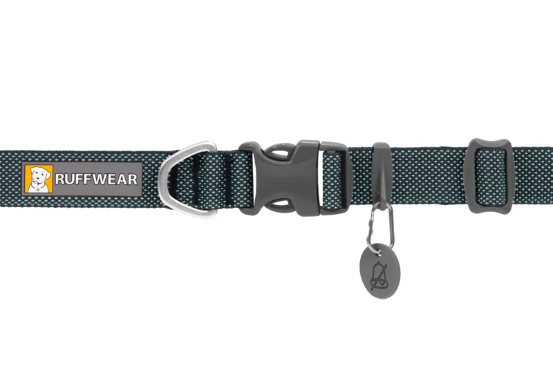 Ruffwear Hi and Light Dog Collar Basalt Grey-1