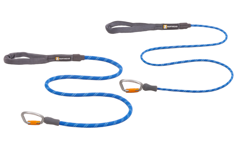Ruffwear Knot-a-Leash Rope Dog Lead Blue Pool-6