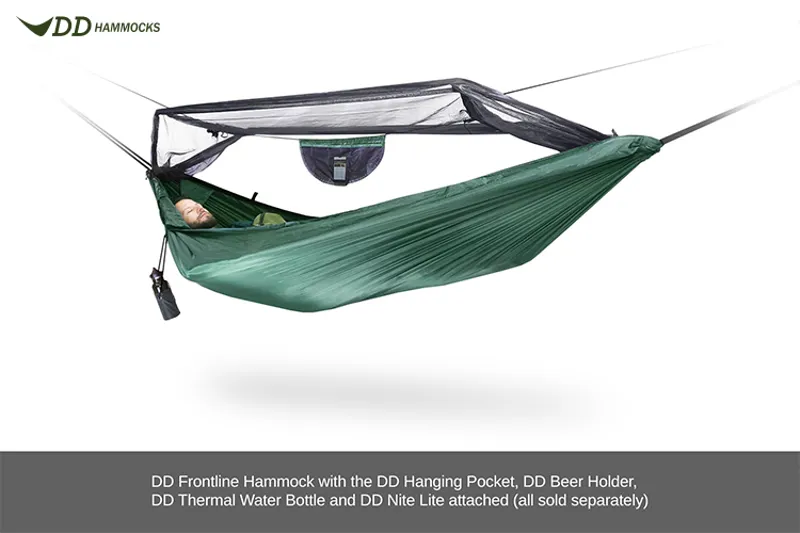 DD Hammocks Frontline Hammock Olive Green-5