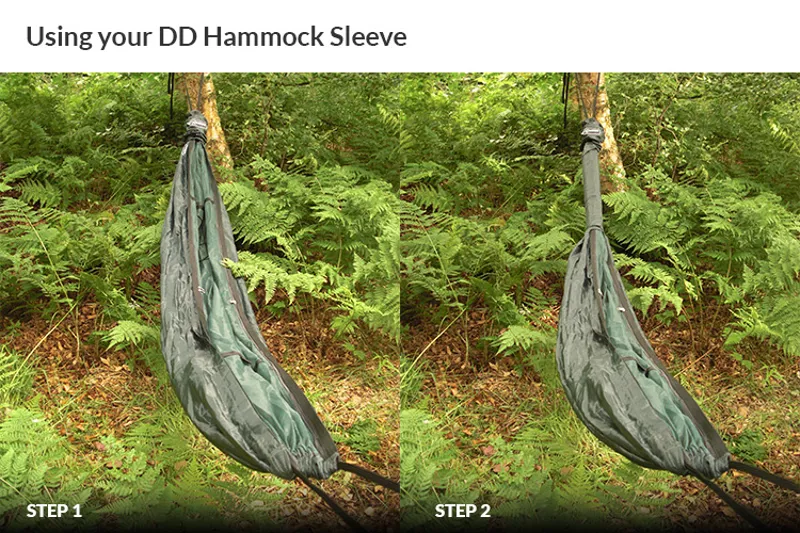 DD Hammocks Hammock Sleeve Olive Green-5