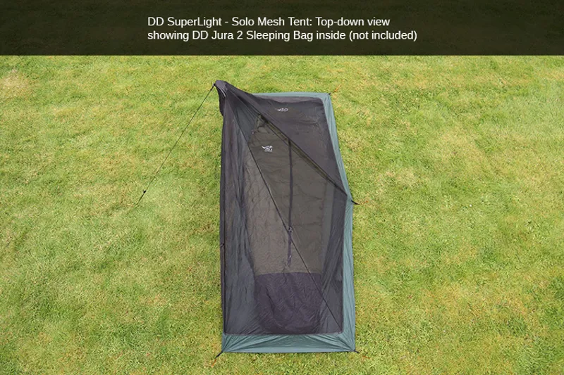 DD Hammocks Superlight Solo Mesh Tent-2