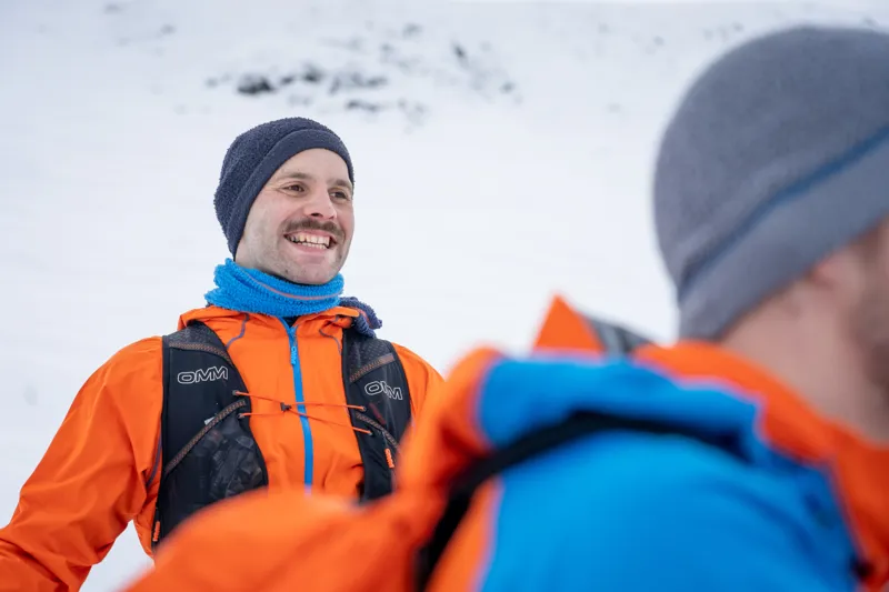 OMM Core Neck Warmer Grey-2