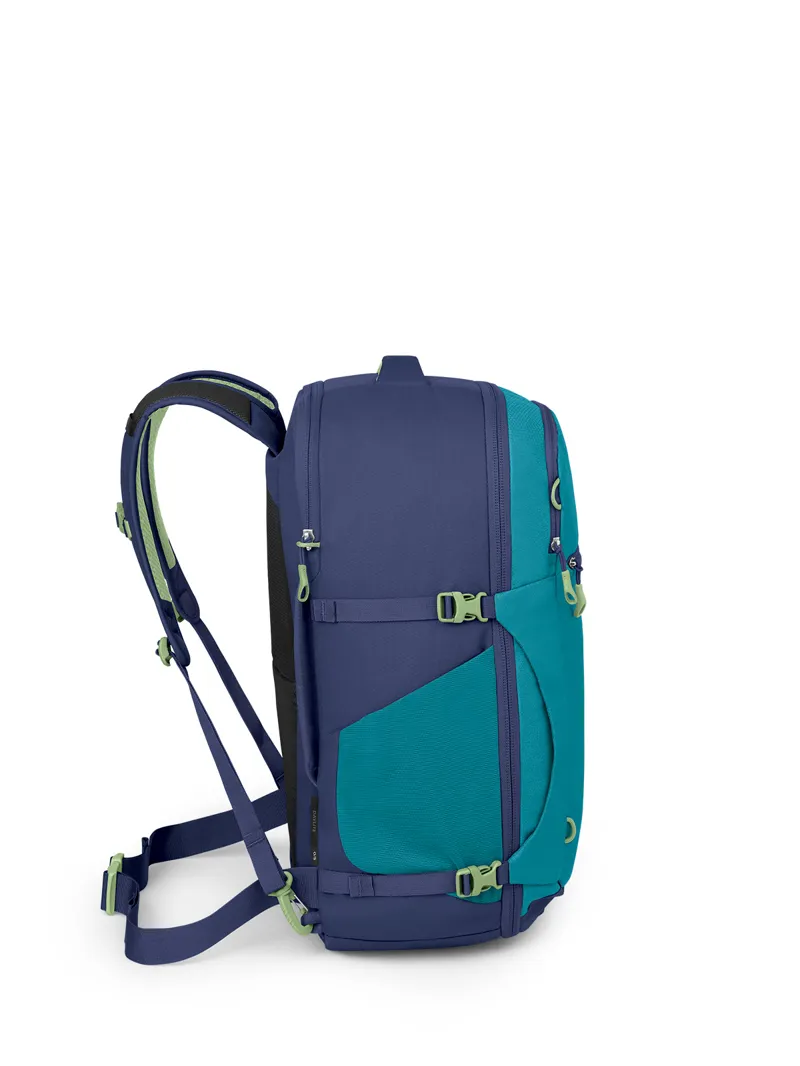 Osprey Daylite Carry-On Travel Pack 44 Blue Spikemoss/Alkaline-2
