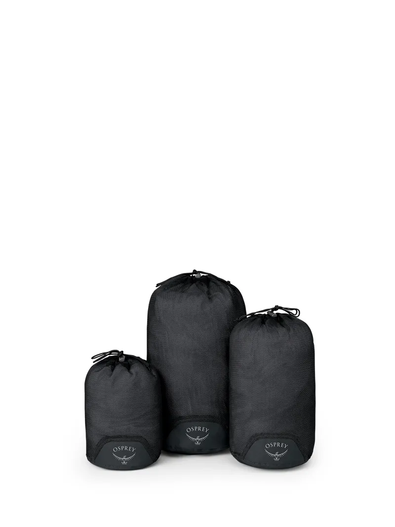 Osprey Daylite Mesh Stuff Sack Set Black