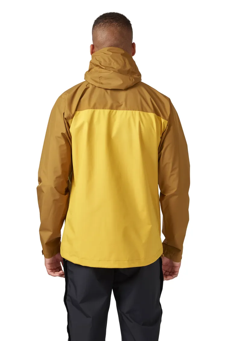 Rab Mens Downpour Eco Jacket Footprint/Sahara-3