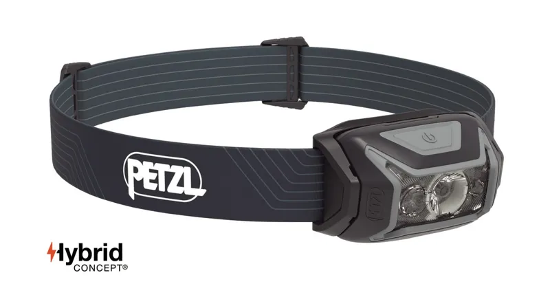 Petzl Actik Headlamp Grey