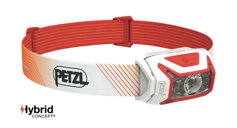 Petzl Actik Core Headlamp Red