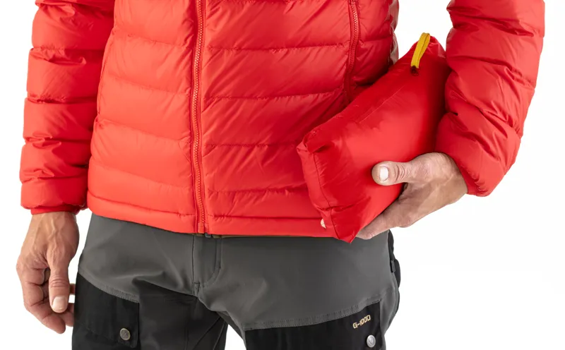 Fjallraven Mens Expedition Pack Down Hoodie Deep Forest-13