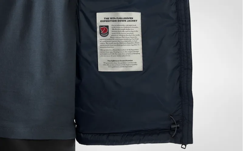 Fjallraven Womens Exped Pack Down Hoody Black-8