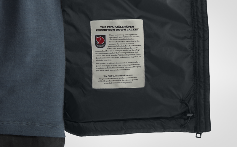 Fjallraven Womens Expedition Pack Down Jacket Terracotta-6