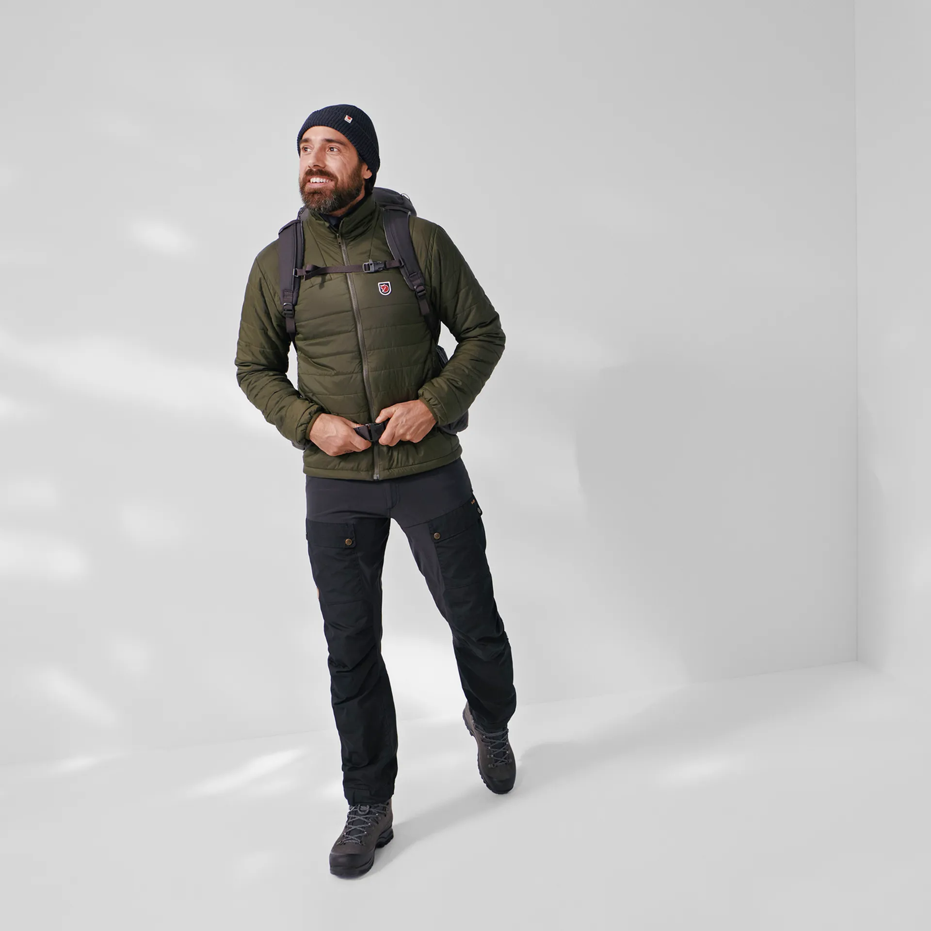 Fjallraven Mens Expedition X-Latt Jacket Navy