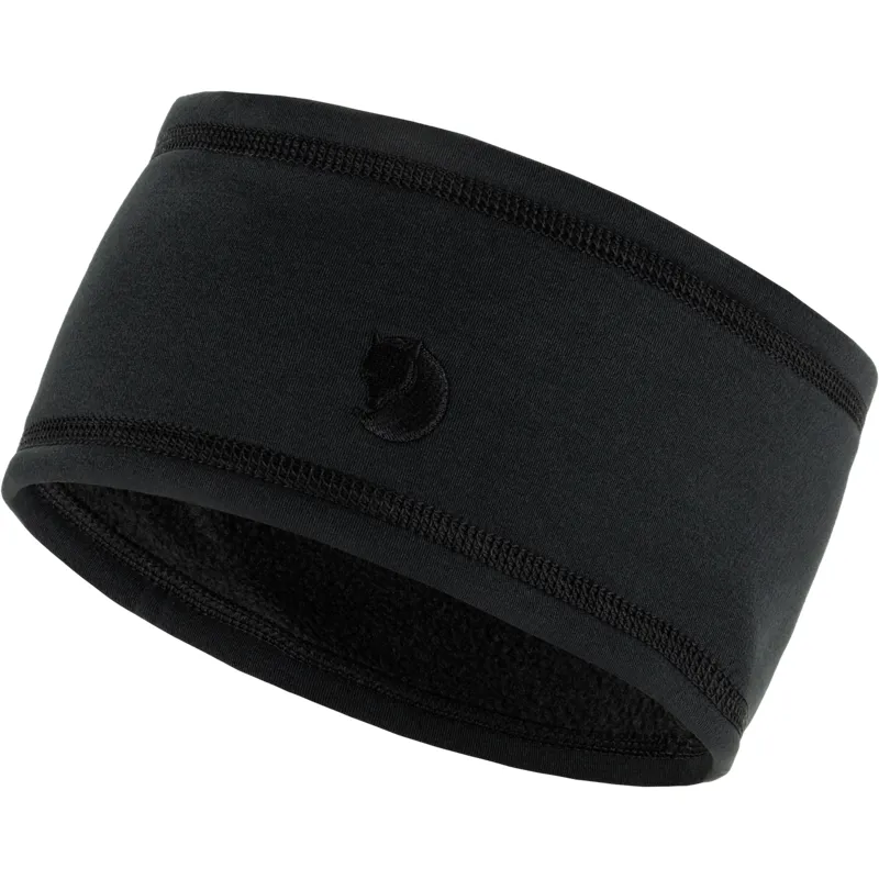 Fjallraven Expedition Fleece Headband Black