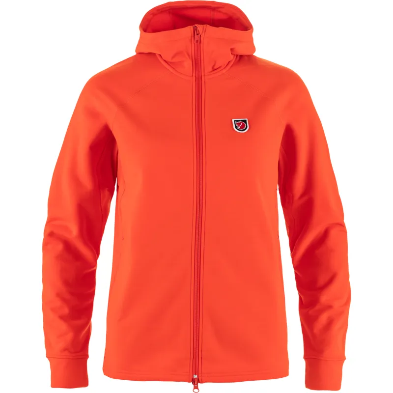 Fjallraven Women's Expedition Fleece Hoodie Flame Orange