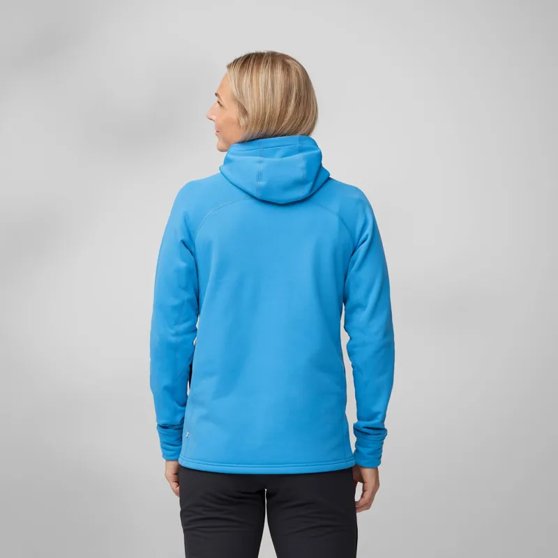 Fjallraven Women's Expedition Fleece Hoodie UN Blue-3