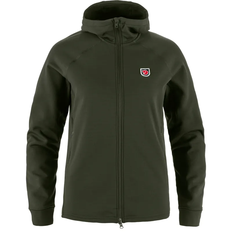 Fjallraven Women's Expedition Fleece Hoodie Deep Forest
