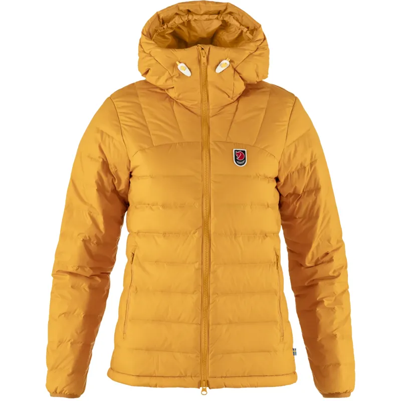 Fjallraven Women's Exped Pack Down Hoody Mustard Yellow