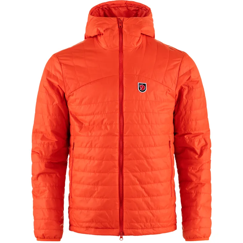 Fjallraven Men's Expedition X-Latt Hoodie Flame Orange