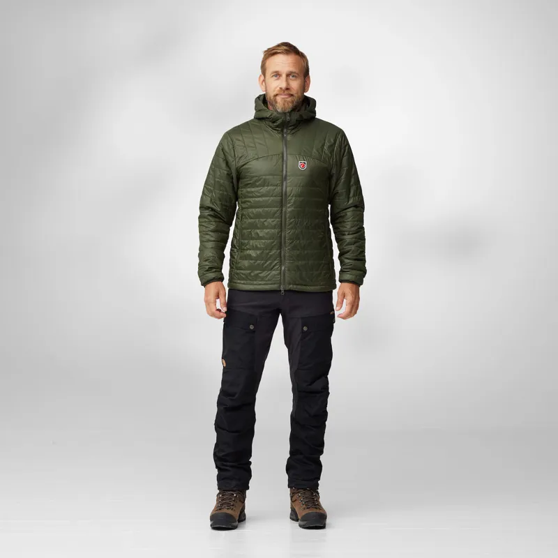 Fjallraven Men's Expedition X-Latt Hoodie Black-2