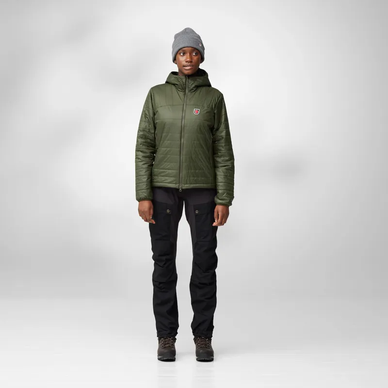 Fjallraven Women's Expedition X-Latt Hoodie Black-2