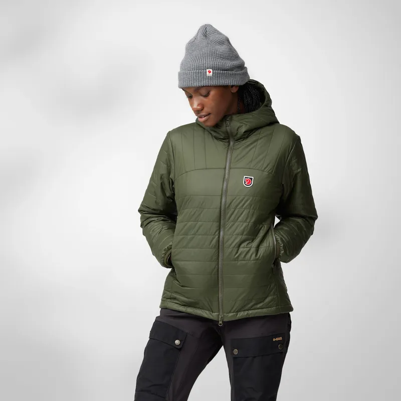 Fjallraven Women's Expedition X-Latt Hoodie Black-5